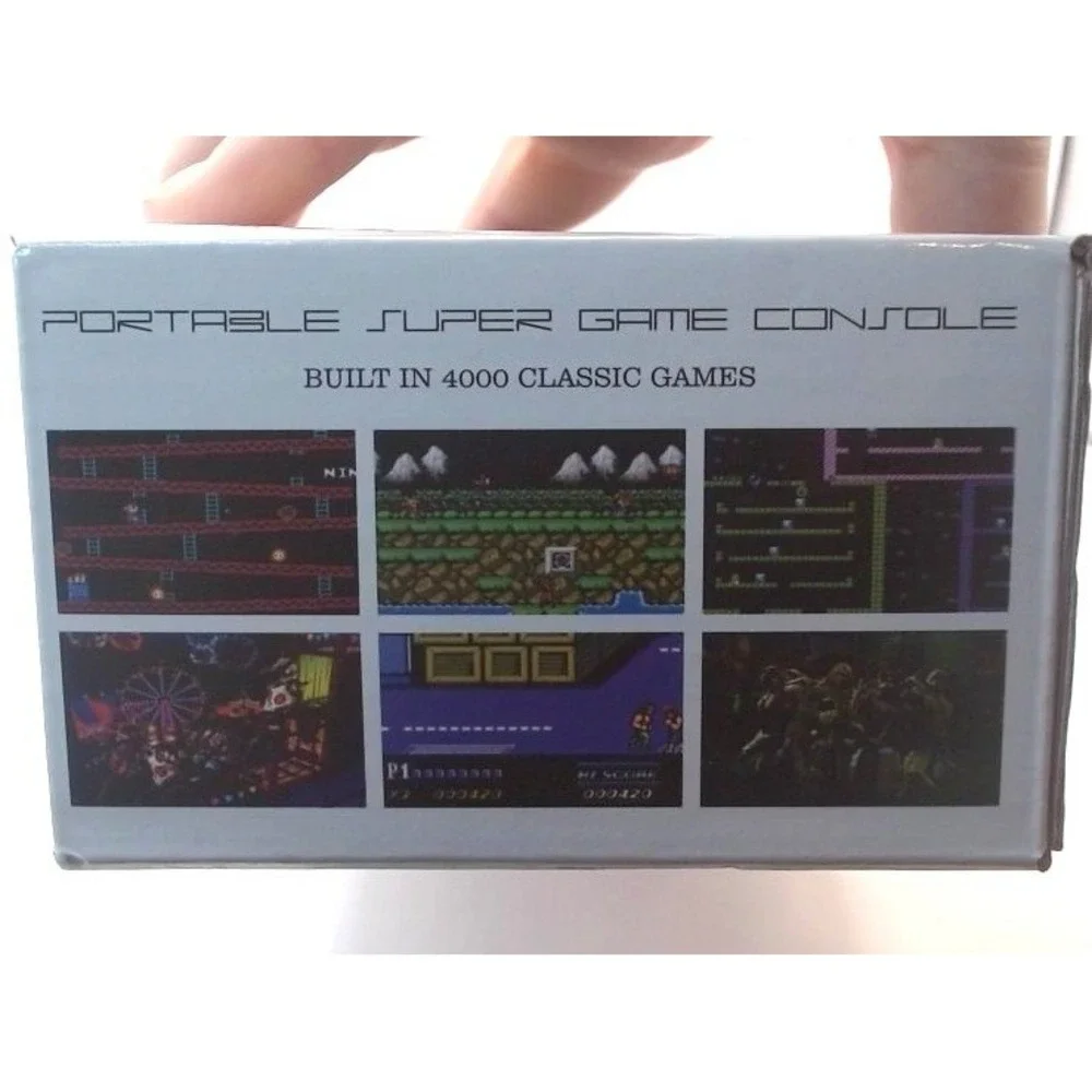 Portable Super Game Console - 4000 Classic Games, BRAND NEW IN BOX